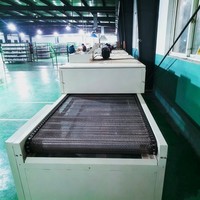 Four de séchage infrarouge automatique à convoyeur, ligne de production de séchage, petit four tunnel, four de polymérisation pour peinture en poudre haute performance