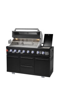 BBQ Outdoor Full <b>Set</b> With Rotisserie BBQ Fridge CE Certified C11-2 Powerful Performance 108 000 BTU 6 Stainless Steel Burners Du - Product Image 2