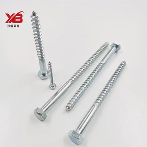 Tornillos de madera resistentes directos de fábrica Acero al carbono Acero inoxidable galvanizado Rosca de doble <span class=keywords><strong>curso</strong></span> Alta resistencia a la extracción - Product Image 3