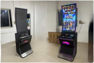 Fabrik Direkt verkauf 43 Zoll Touch Monitor LED-Licht Kunden spezifische Metalls chrank Acarde Game Machine - Product Image 3