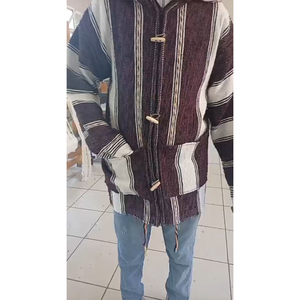 Hoodie décontracté brodé inspiré des Berbères, tenue d'hiver marocaine traditionnelle, confort premium, coupe moderne et oversize - Product Image 5