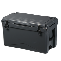 Glacière rigide portable 50 litres avec roues, écologique et moderne, très vendue, avec glace réutilisable pour le camping et les voyages