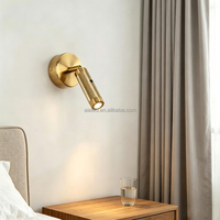 Lampe murale de chevet, lampe de lecture au lit, design simple et moderne, montage en surface CE, interrupteur rotatif, applique murale pour tête de lit, idéale pour hôtel et villa