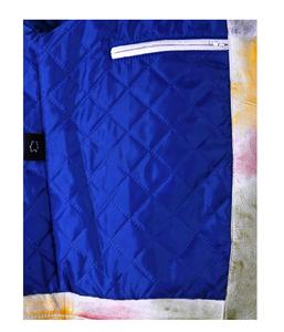 Veste pour homme en cuir Nappa ciré blanc multicolore 100% authentique, finition effet flamme, fermeture éclair YKK, étiquette privée OEM/ODM - Product Image 5