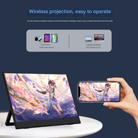 Moniteur portable à double écran de 14 pouces, écran tactile Full HD 1920x1200 IPS, 144 Hz, USB C, ordinateur portable, moniteur de jeu étendu