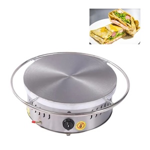 Nouvelle machine à crêpes chauffée au gaz avec fonction de rotation pour différentes tailles de crêpes, machine à crêpes automatique - Product Image 6