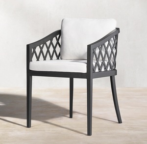 Ensemble de mobilier de jardin en aluminium imperméable pour l'extérieur, résistant aux intempéries, chaises et tables de salle à manger pour patio, acceptant les commandes personnalisées - Product Image 2