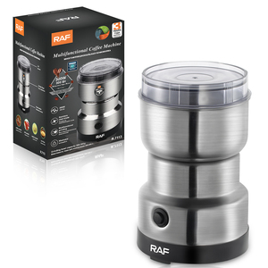 Moulin <span class=keywords><strong>à</strong></span> <span class=keywords><strong>Café</strong></span> <span class=keywords><strong>Professionnel</strong></span> RAF Multifonction 300W, Lavable, avec Lame en Acier Inoxydable - Product Image 3