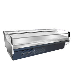 Thịt Hiển Thị Máy Làm Lạnh Siêu Thị Cửa Kính Máy Làm Lạnh Tủ Đông Thịt Tươi Tủ Lạnh - Product Image 2