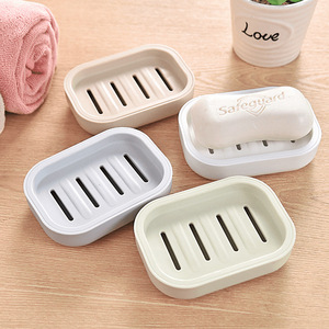 Creative Double Layer Drain Soap <b>Box</b> for Home Portable ABS <b>Large</b> Storage Rack for Laundry Soap White Bathroom Soap Storage - Product Image 4
