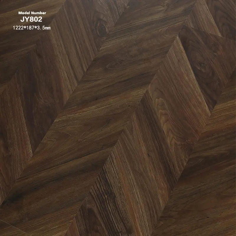 Wholesale Plastic SPC PVC Click Floor Herringbone Vinyl Floor Wood 4mm 5mm 6mm SPC Vinyl Flooring