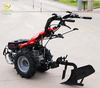 Arado Rotatorio Simple para Recuperación de Tierras de Huertos e Invernaderos con Ancho de 25 cm, para Trabajar Tierras Duras