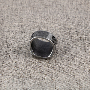 Death <b>Ring</b> Retro Scythe <b>Skull</b> Men's Jewelry SA1172 Fashion <b>Rings</b> Gift - Product Image 3