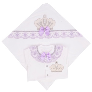 ชุดรอมเปอร์เด็กทารกผ้าห่มแบบกำหนดเองสำหรับเด็กทารกผ้าคอตตอนผ้าถักแบบทันสมัยแขนยาวหรูหรา100% - Product Image 2