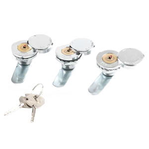 A400-2-L הליבה נחושת צלב מפתח עמיד למים עגול מנעול תיבת מנעול ארון נעילה חיצונית מנעול ארון נעילה - Product Image 4