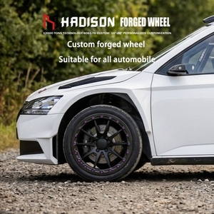Rines HADISON HDBL31 Personalizados con Aros de Carbono Beadlock de 15 16 <span class=keywords><strong>17</strong></span> 18 Pulgadas 5x100, Rines Resistentes para Rally para <span class=keywords><strong>Skoda</strong></span> <span class=keywords><strong>Fabia</strong></span> Rally2 - Product Image 1
