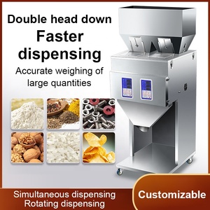 Machine de remplissage de granulés alimentaires, céréales, riz et assaisonnements, personnalisable en usine, double tête, 220V/110V - Product Image 3