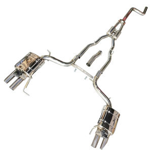 Système d'échappement Catback Performance Valvetronic en acier inoxydable poli miroir de 1,5 mm d'épaisseur pour BMW Série 5 F10 535i 525i 520i - Product Image 5