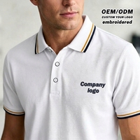 Polo en coton pour homme à prix réduit, vente en gros, polos personnalisés brodés, t-shirts de travail, polos unis vierges grandes tailles