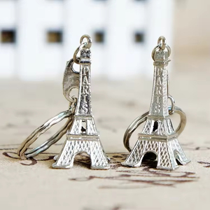 Porte-clés Tour Eiffel en gros, mode, métal coloré, modèle de porte-clés Tour Eiffel 5 cm, souvenir de <span class=keywords><strong>Paris</strong></span> - Product Image 4