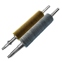 Prix d'usine Brosse de cylindre en spirale vers l'extérieur Brosse de bobine en spirale Brosse de rouleau de cylindre vers l'extérieur