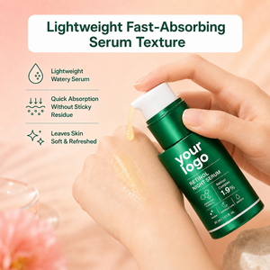 Suero Refinador que Suaviza la Textura, Reafirma los Poros, Ilumina, Blanquea y Unifica el Tono de Piel, Suero Nocturno con Vitamina C y Retinol de Marca Privada - Product Image 2