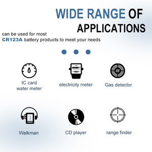 IILEER precio de fábrica li-ion CR123A batería 3,7 V 1850mWh baterías de litio recargables 500mAh con puerto Usb tipo C para la venta - Product Image 5