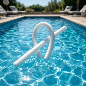 Bouée de natation en mousse PE durable de haute qualité, diamètre 140 cm, épaisseur 76 mm, étanche, style sportif, toutes saisons, pour piscine - Product Image 1