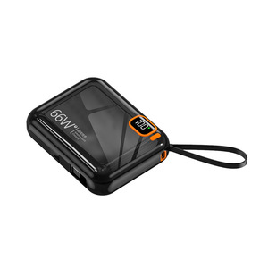 Factory Price Hot Sale <strong>Powerbank</strong> 10000 Mah <strong>Custom</strong> Logo Power Bank Phone with Type-C Input Interface and LI-Polymer Battery - Product Image 1