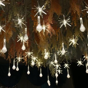 Wholesale Acrylic Hummingbird Wedding Props Decorative Pendant Modern Wedding Sky Transparent Shining Bird Wedding Chandelier - Product Image 4