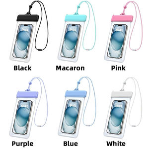 Bolsas impermeables <span class=keywords><strong>para</strong></span> teléfono móvil, funda <span class=keywords><strong>para</strong></span> teléfono de buceo y natación subacuática <span class=keywords><strong>para</strong></span> Iphones 15 Pro Max Samsung S24 Ultra - Product Image 6