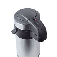 Pichet à air sous vide isolé à double paroi en acier inoxydable pour la maison, thermos extra large de voyage, pot à air avec logo personnalisé