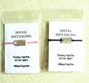 <span class=keywords><strong>Te</strong></span> <span class=keywords><strong>extraño</strong></span> distanciamiento Social tarjeta distanciamiento Social abrazo distancia social regalo <span class=keywords><strong>de</strong></span> la señorita regalo pensando <span class=keywords><strong>de</strong></span> la joyería <span class=keywords><strong>de</strong></span> la pulsera - Product Image 1