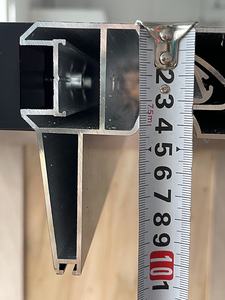 Cadre en alliage d'aluminium renforcé à double couche, verre isolant transparent à double couche, fabricant <span class=keywords><strong>de</strong></span> portes <span class=keywords><strong>de</strong></span> <span class=keywords><strong>garage</strong></span> électriques - Product Image 5