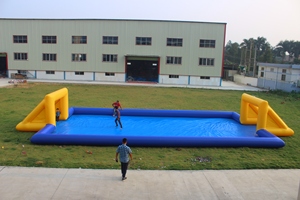 <b>Inflatable</b> Bouncer Football Court Soccer Arena Portable Field for Sports Events <b>Inflatable</b> <b>Games</b> Sport <b>Inflatable</b> Football Court - Product Image 3