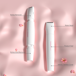 <span class=keywords><strong>TOUCHBeauty</strong></span> Rasoir électrique multifonctionnel 4 en 1 en forme de stylo, pour usage domestique, rasoir corporel portable, ensemble de tondeuses détachables pour femmes et hommes - Product Image 4