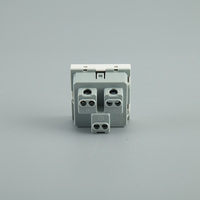 Prise de courant américaine XZ-USDS 125V, prise murale plaquée cuivre, prise électrique standard américaine, 3 ports de sortie, IP44, maison intelligente, CE 15A