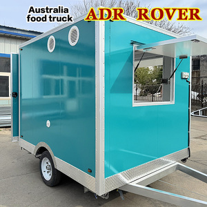 Carretto Mobile per Vendita Ambulante Completamente Attrezzato, Rimorchio per Concessioni, Food Truck <span class=keywords><strong>con</strong></span> <span class=keywords><strong>Cucina</strong></span> Completa - Product Image 2