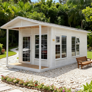 <span class=keywords><strong>Case</strong></span> <span class=keywords><strong>Prefabbricate</strong></span> Casa Mobile Moderna per Resort Balneare e Campeggio Installazione Rapida Tetti a Falde Casetta Modulare Casa Container - Product Image 3