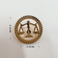 Broche Personnalisée Thème Justice Droit Avocat Juge – Pins Insignes Bijoux Décoration Vêtements Sacs – Vente en Gros