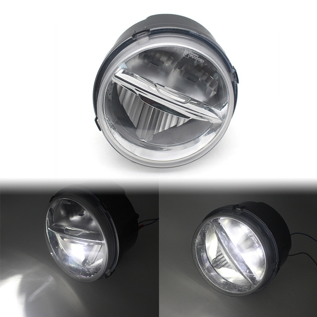 For Vespa Sprint 150 Accessories LED Round Motorcycle Headlights Motorcycle LED Lights