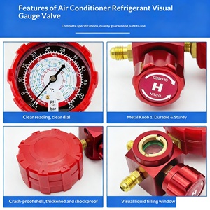 एयर कंडीशनर रेफ्रिजरेटर गेज R22 410 134 और चार्जिंग टूल 1 साल की वारंटी 1.5 किलोग्राम के साथ - Product Image 4