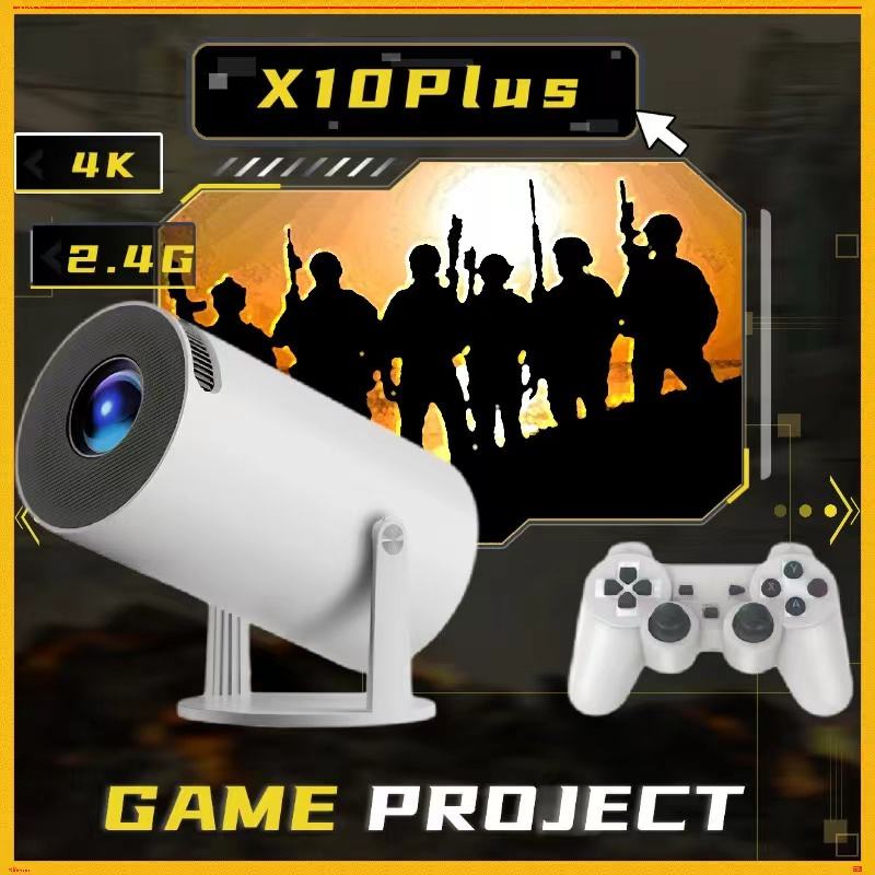 Ultra Short Throw Projector 4k - X10 PLUS Controller Gamepad