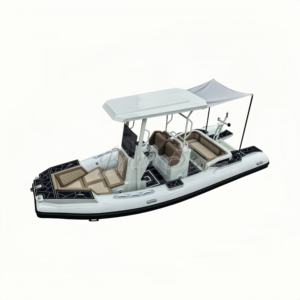 <span class=keywords><strong>Bateau</strong></span> ponton en aluminium 580 cm, best-seller, noir et blanc, avec PVC robuste et grand <span class=keywords><strong>cockpit</strong></span> - Product Image 6