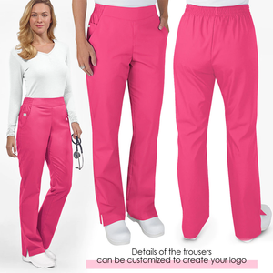 Giacca e Completo da Lavoro con Bottoni a Pressione a Maniche Lunghe - Uniformi Multicolore per Infermieri e Medici per Abbigliamento da Lavoro Ospedaliero - Product Image 3