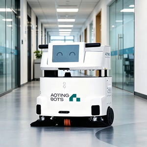 Robot de <span class=keywords><strong>Limpieza</strong></span> Inteligente sin Conductor con Navegación LDS Slam+VSLAM, <span class=keywords><strong>Limpieza</strong></span> Automática de Suelos Comerciales e Industriales - Product Image 1