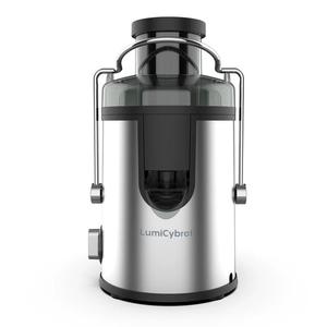 LumiCybrot High Powerful <b>Fruits</b> <b>Vegetables</b> Slow Pressed Stainless Steel Centrifugal <b>Juicer</b> <b>Machine</b> 400W 23000 RPM - Product Image 1