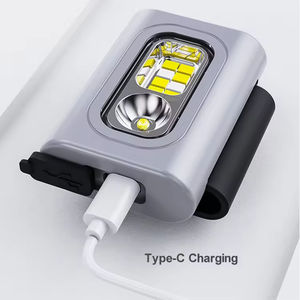 <span class=keywords><strong>Lampe</strong></span> de course à LED portable étanche avec clip magnétique de sécurité, <span class=keywords><strong>lampe</strong></span> <span class=keywords><strong>frontale</strong></span> rechargeable de type C - Product Image 5