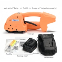 Machine à cerclage électrique robuste Q2L 5500N à haute tension avec moteur sans balais, outil de cerclage portable pour sangles PET PP 13-19mm, pour usage industriel