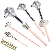 Sensor Suhu Termokopel Tipe Platinum Rhodium K/S 0-1200C IP65 OEM Dapat Disesuaikan